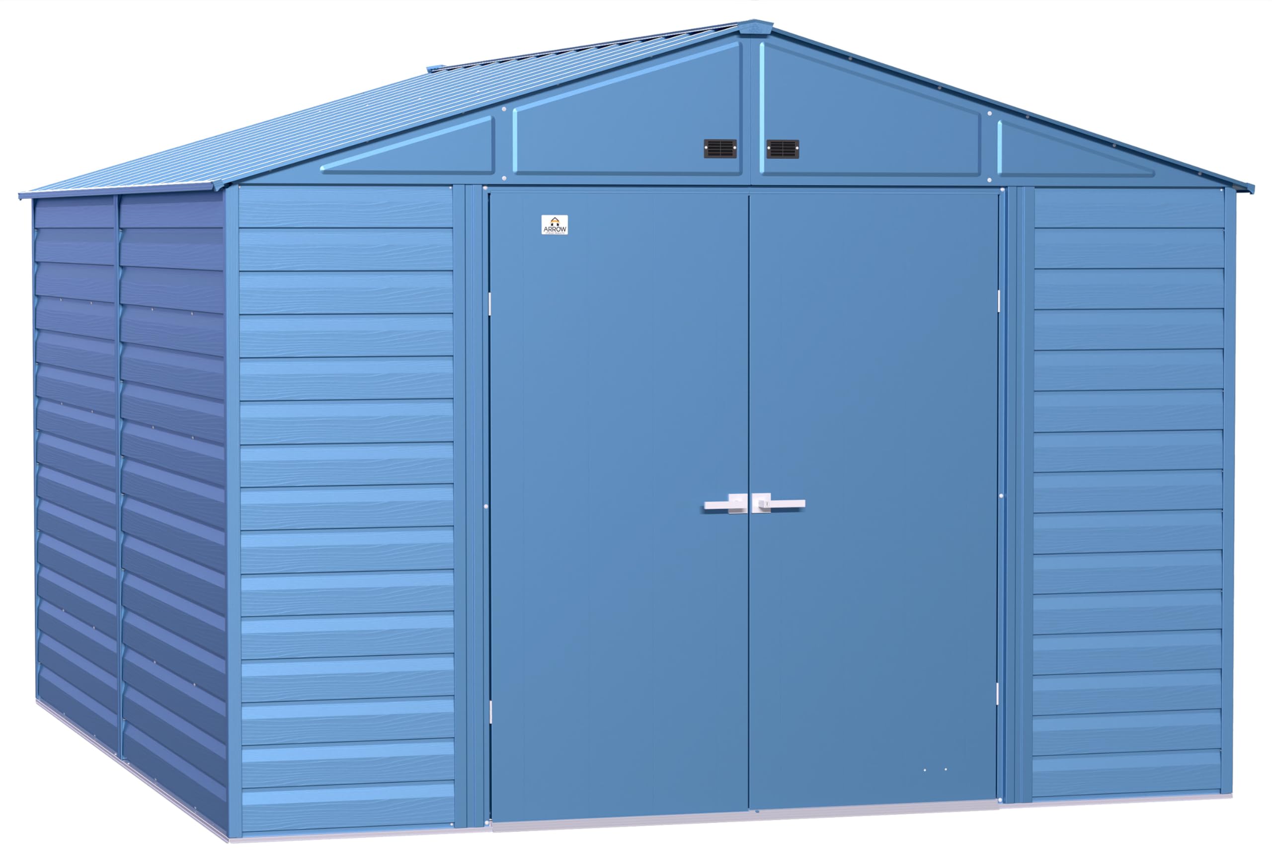 Amazon.com : Arrow Select 10' x 12' Outdoor Lockable Steel Storage