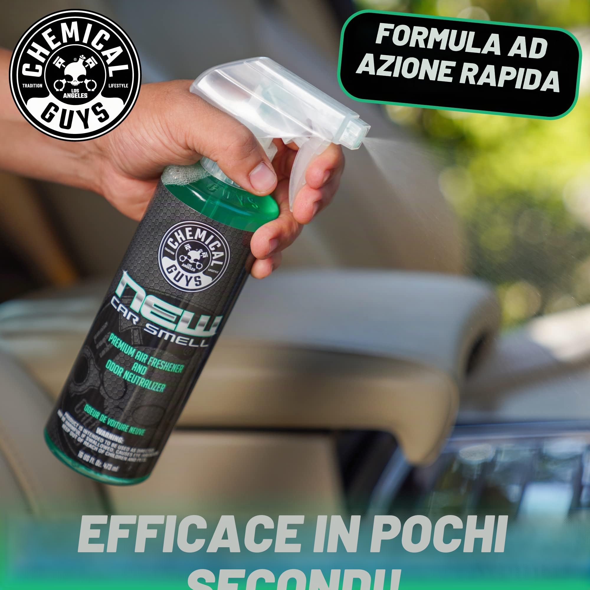 Chemical Guys (Air 101 16 Nuovo Deodorante per Auto, 473 ml