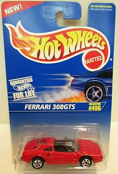 Hot Wheels 1996 RED Ferrari 308GTS #496 164 Scale