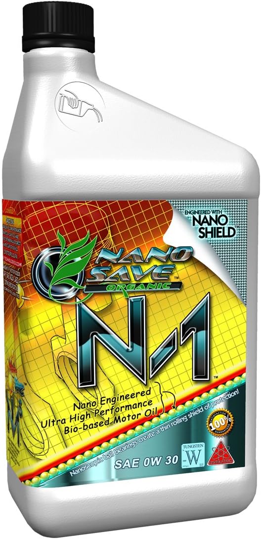 NanoSave N1- Organic Nano Engineered High Performance Bio-Based Motor Oil