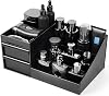 Cologne Organizer for Men, Cologne Stand, Perfume Organiser, Perfume Stand, Bathroom, Bedroom, Men's Dresser for Dad, Black