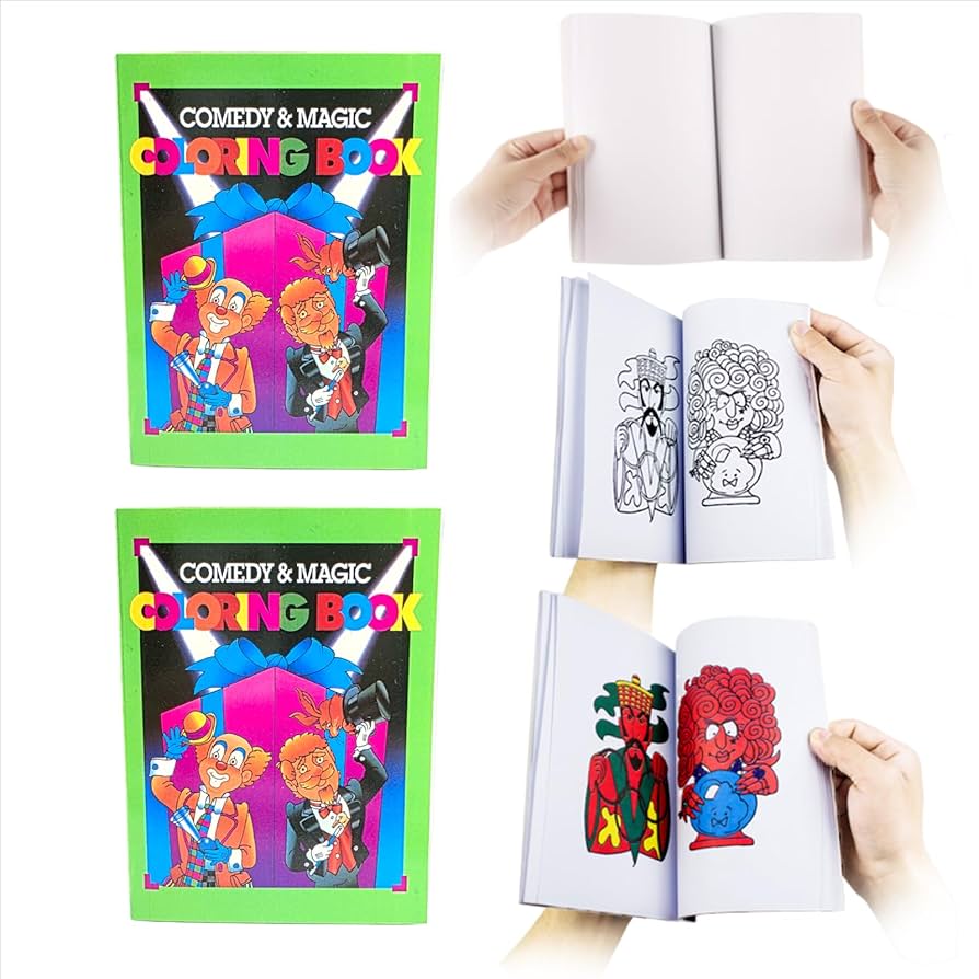 Amazon | sumrica Magic 2ピース マジック塗り絵 楽しいマジック