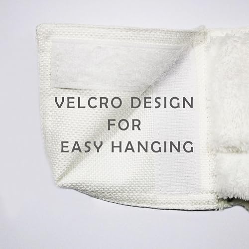 Miniatura 5 de Juego de toallas de cocina colgantes con temática de Acción de Gracias, toallas de mano suaves con bucles superabsorbentes, toallas de mano suaves