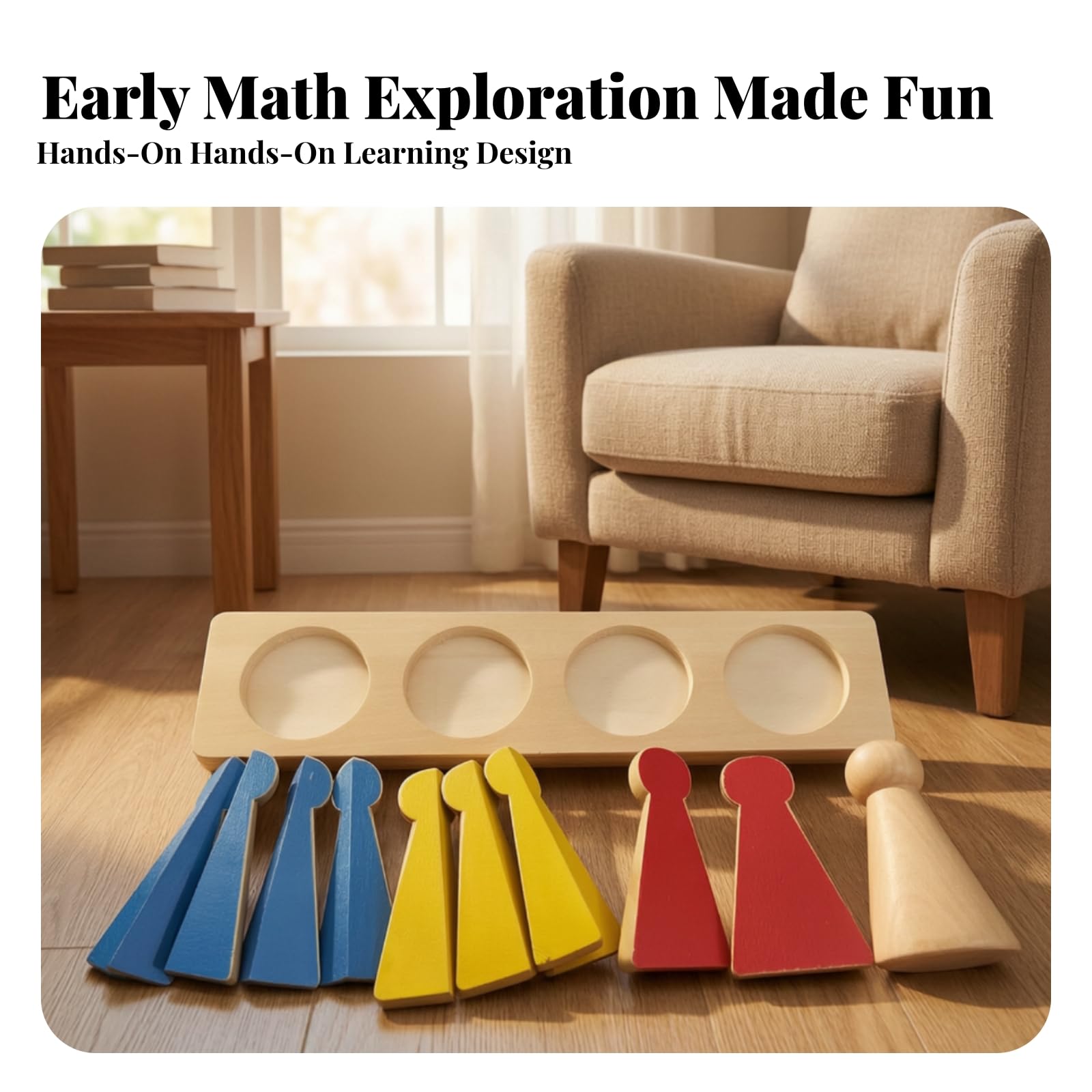 Gioco Aritmetico con Figure Frazionarie Design Resistente e Adatto Ai Bambini, ssidio Didattico Frazioni, Robusto, Aula Scolastica, Genitori, Insegnanti
