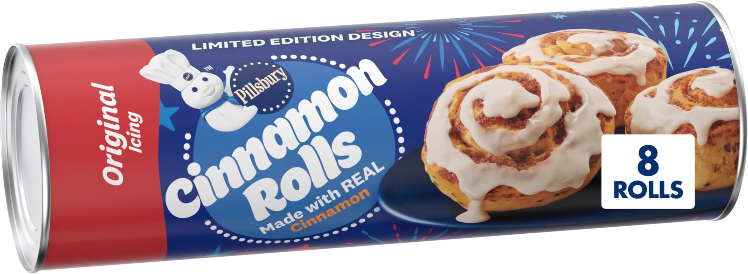 Cinnamon Rolls with Original Icing, 8 Ct, 12.4 oz