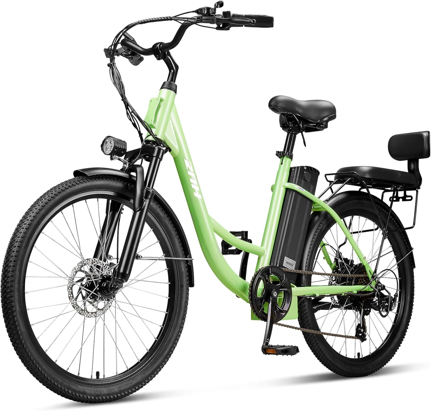 ZNH Electric Bike for Adults with 1000W Motor & 624/940.8 Wh Built-in Removable Battery, 70Miles 25 MPH Step Thru Electric Bicycle, 24"/26" Commuter E Bikes with 7-Speed, UL 2849 Certified