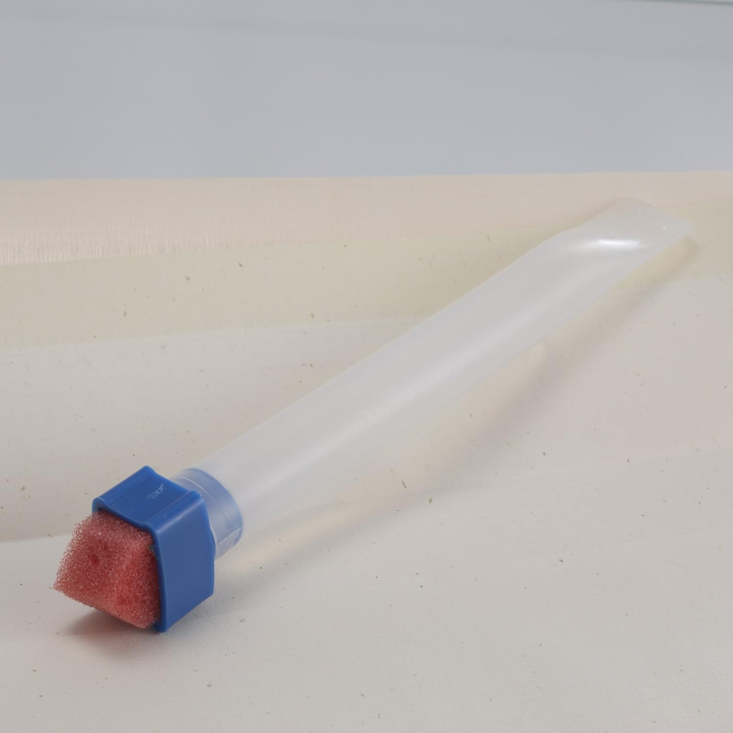 Officemate Pencil Style Moistener with Wedge Sponge (97802) - Clear, Blue, Red : Envelope And Stamp Moisteners : Office Products