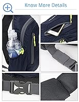 Mochila Bandolera PivotWing Hombre Mujer - Compacta, Antiarrayazos, Múltiples Bolsillos