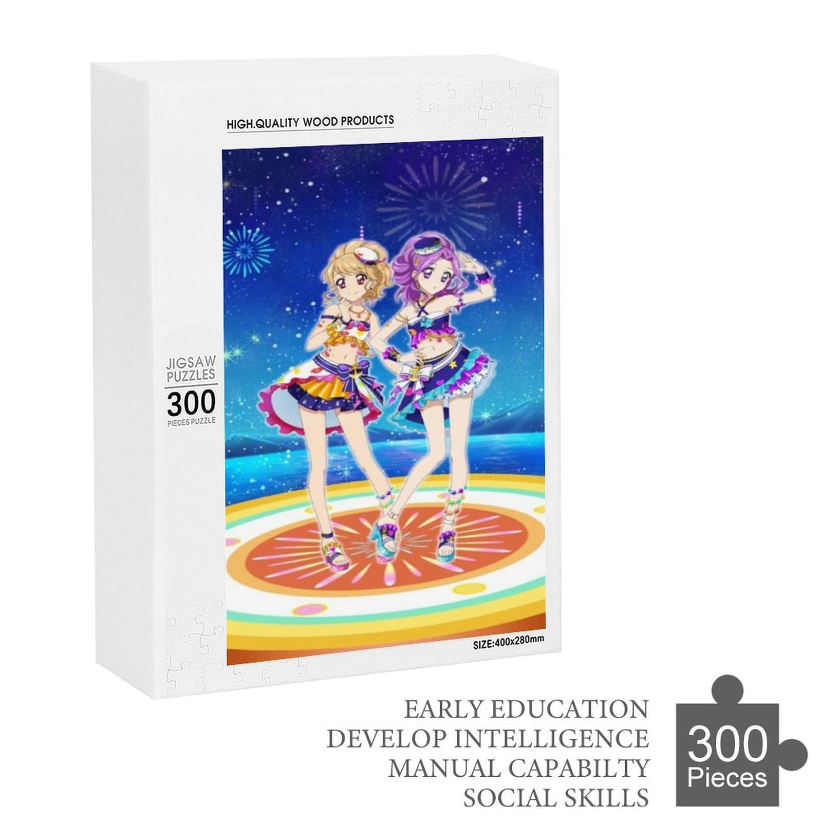 Amazon.co.jp: アイカツ アイドルカツドウ パズル ジグソーパズル 木製