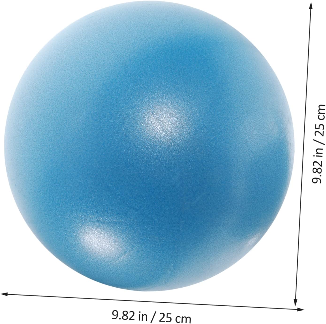 12pcs 9 Home Workout Ball 9'' Exercise Ball Stability Base for Core Portable