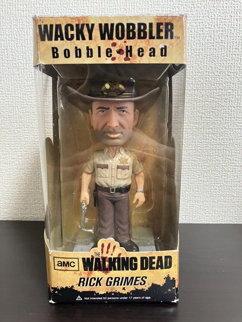 Amazon | ウォーキングデッド ボブルヘッド フィギュア RICK GRIMES 