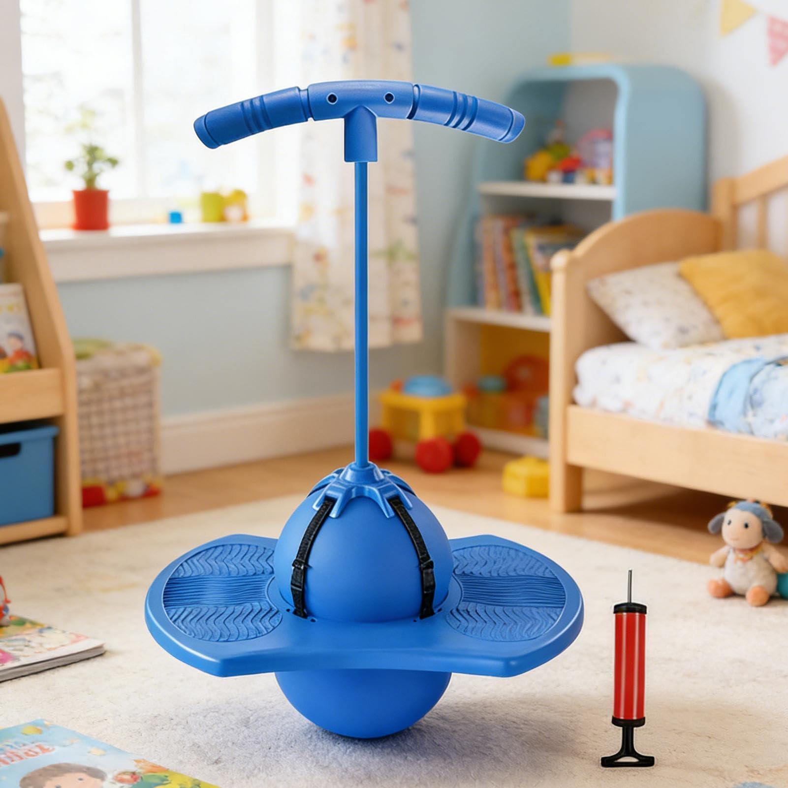 Pelota Saltarina para Niños,Antideslizante y Elástica Divertida - de Pelota Saltarina,para Casa Colegio Parque Viaje Deportes Camping Cumpleaños Vacaciones