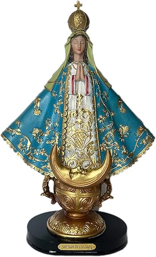 Generic Estatua de resina de 13 pulgadas de altura Virgen de San Juan de los Lagos