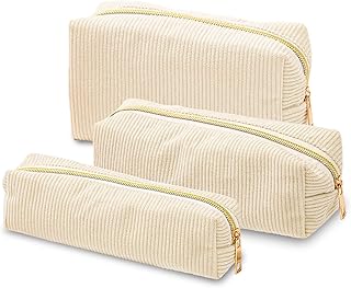 Juego de 3 bolsas de maquillaje pequeñas para...