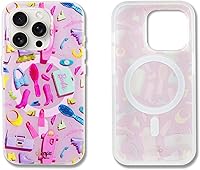 Vista 134 de Sonix x Barbie Funda para iPhone 15 Pro Compatible con MagSafe Probada para caídas de 10 pies Golden Hour