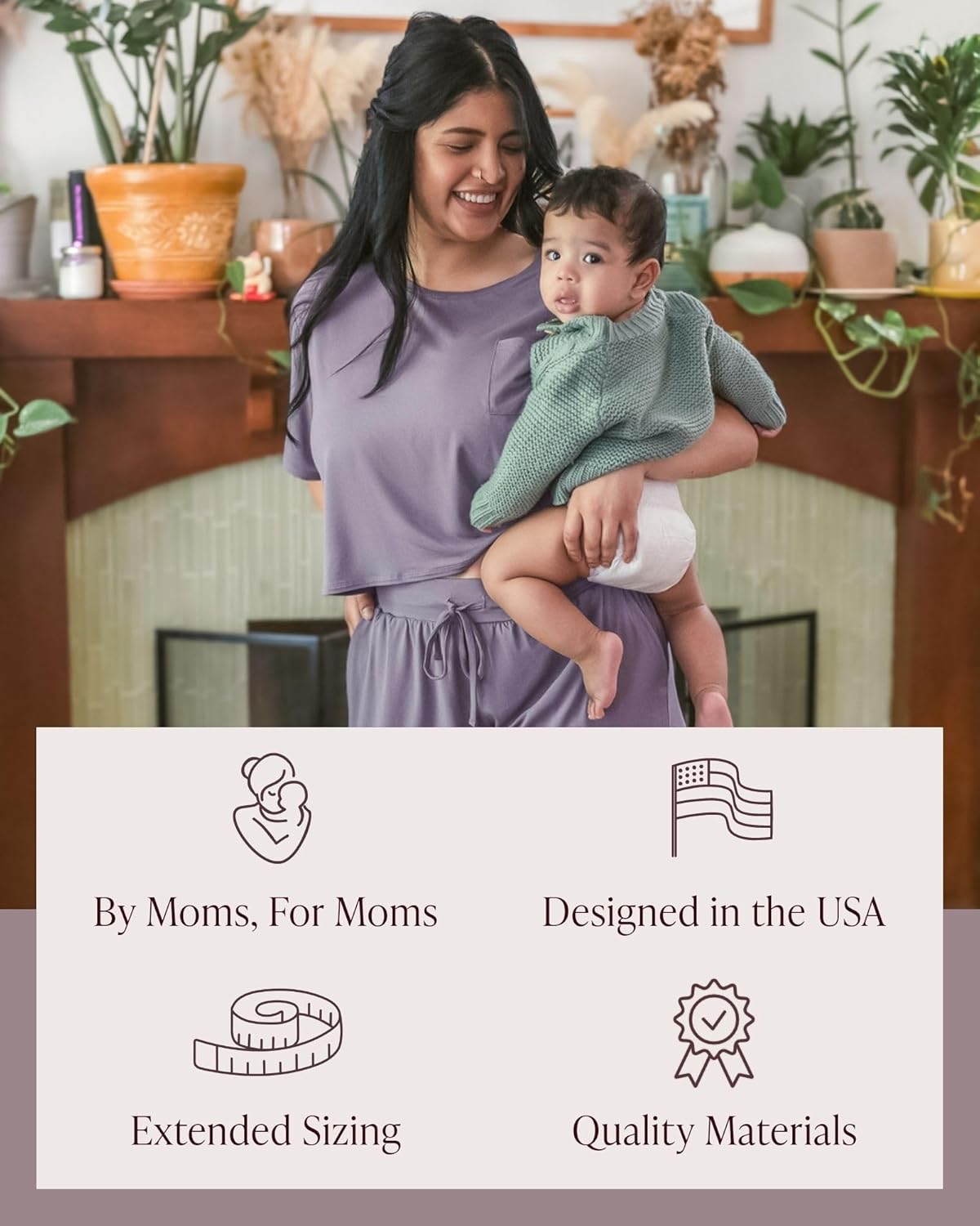 Kindred Bravely Aria Casual Cropped Short Sleeve Maternity Top | Nursing Shirts for Breastfeeding - Image 4