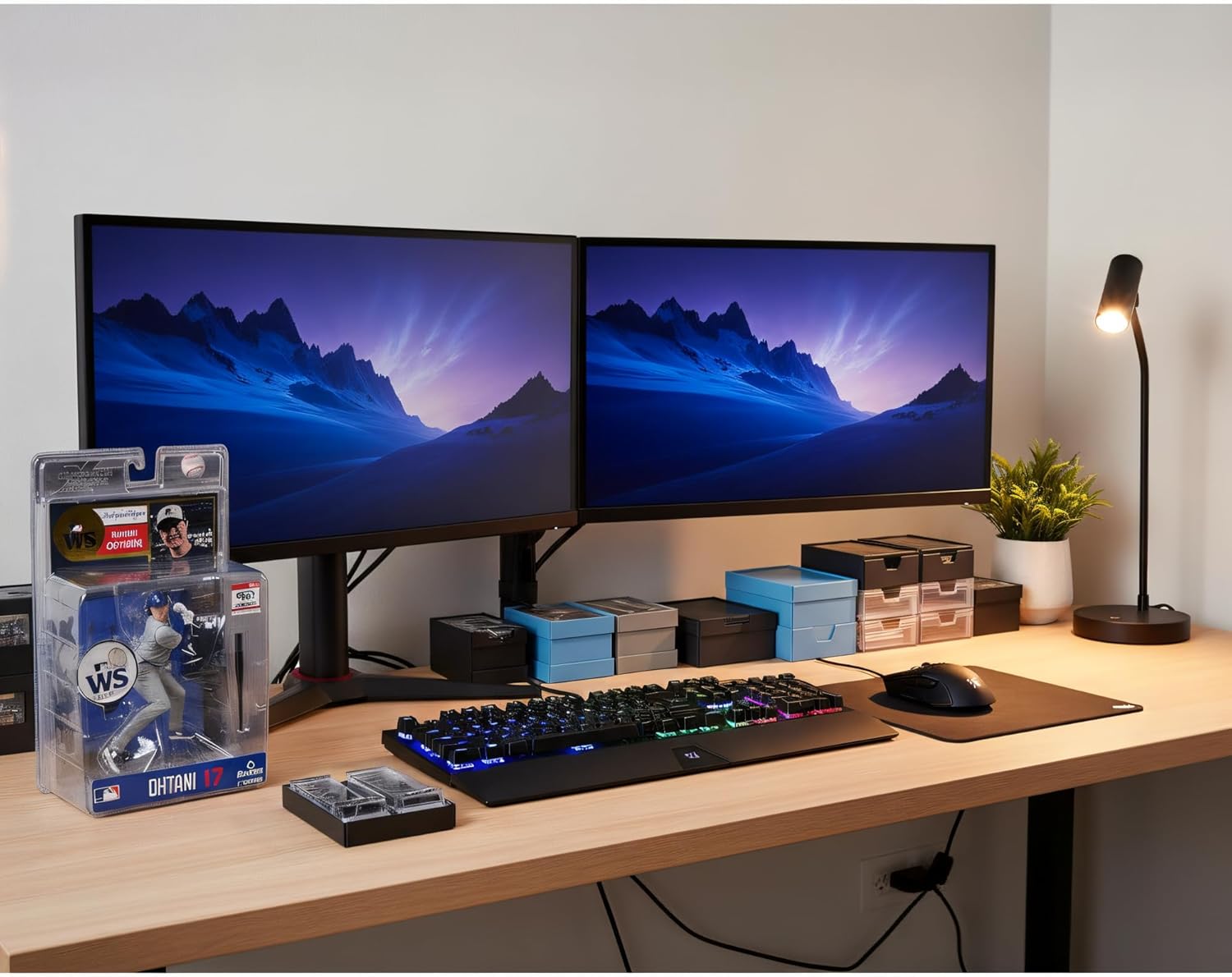 UCC Distributing Mcfarlane Toys World Series Champions - Shohei Ohtani Exclusive 7" Figure with WonderCon Sticker