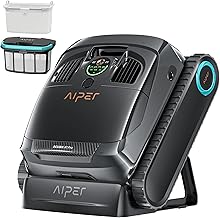 AIPER Robot Limpiafondos Piscina Scuba X1 Pro, Aspirador para Fondos de Piscina, Limpieza de Línea de Flotación,3 Modos,Planificación Inteligente y Programación, Ideal Piscinas Enterradas hasta 200m²