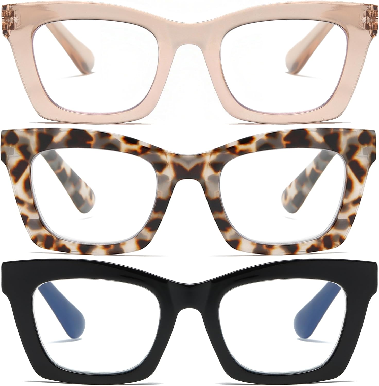 Oprah- Readers for Women - Stylis Style Reading Glasses with Blue Light Blocking and Spring Hinge