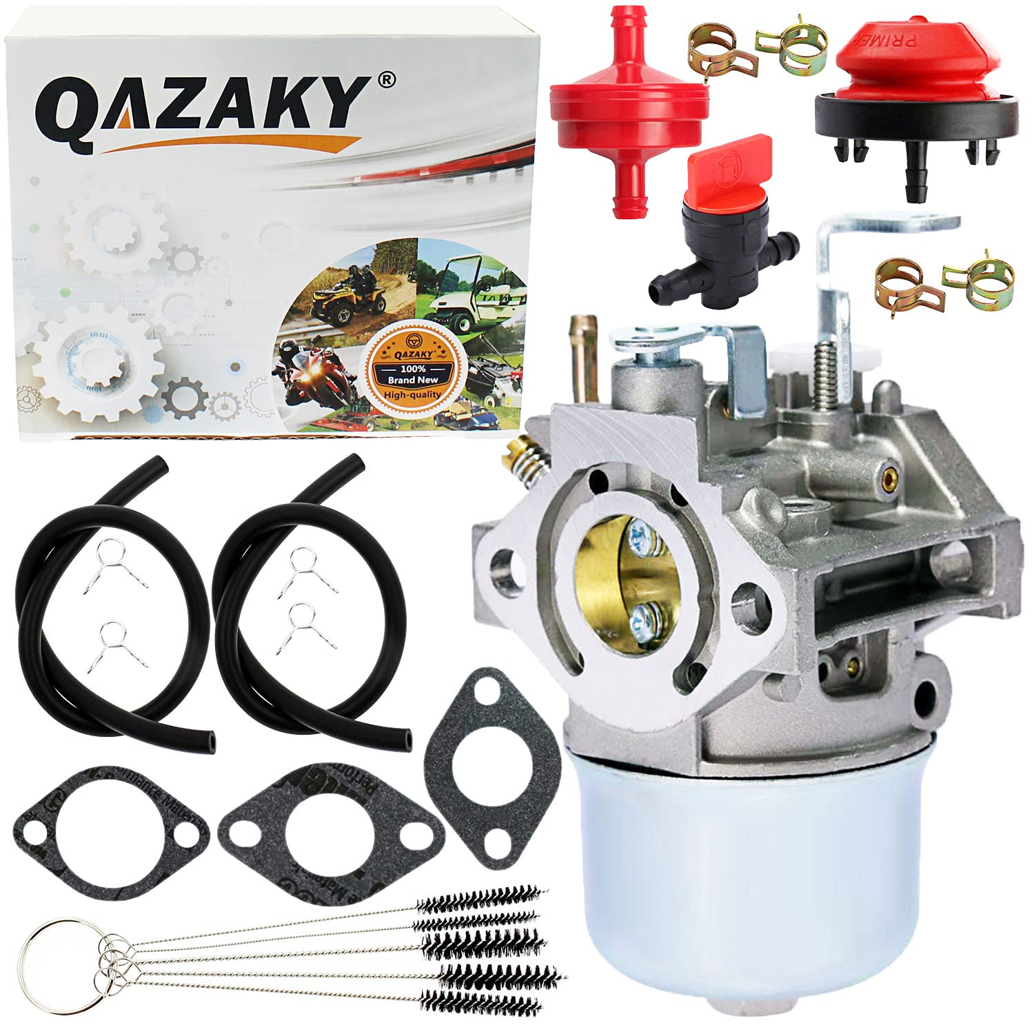 QAZAKY Carburetor Replacement for Toro CCR2000 CCR3000 38130 38185 38185C 38186 38430 38431 38435 38436 38180 38180C 38181 95-7935 81-4690 81-0420 20746C Mikuni 13200-906B0 Suzuki Snow Thrower Blower