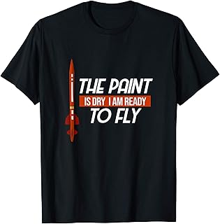 Hobby Model Rocketry Design for a Space Rocket Scientist T-Shirt