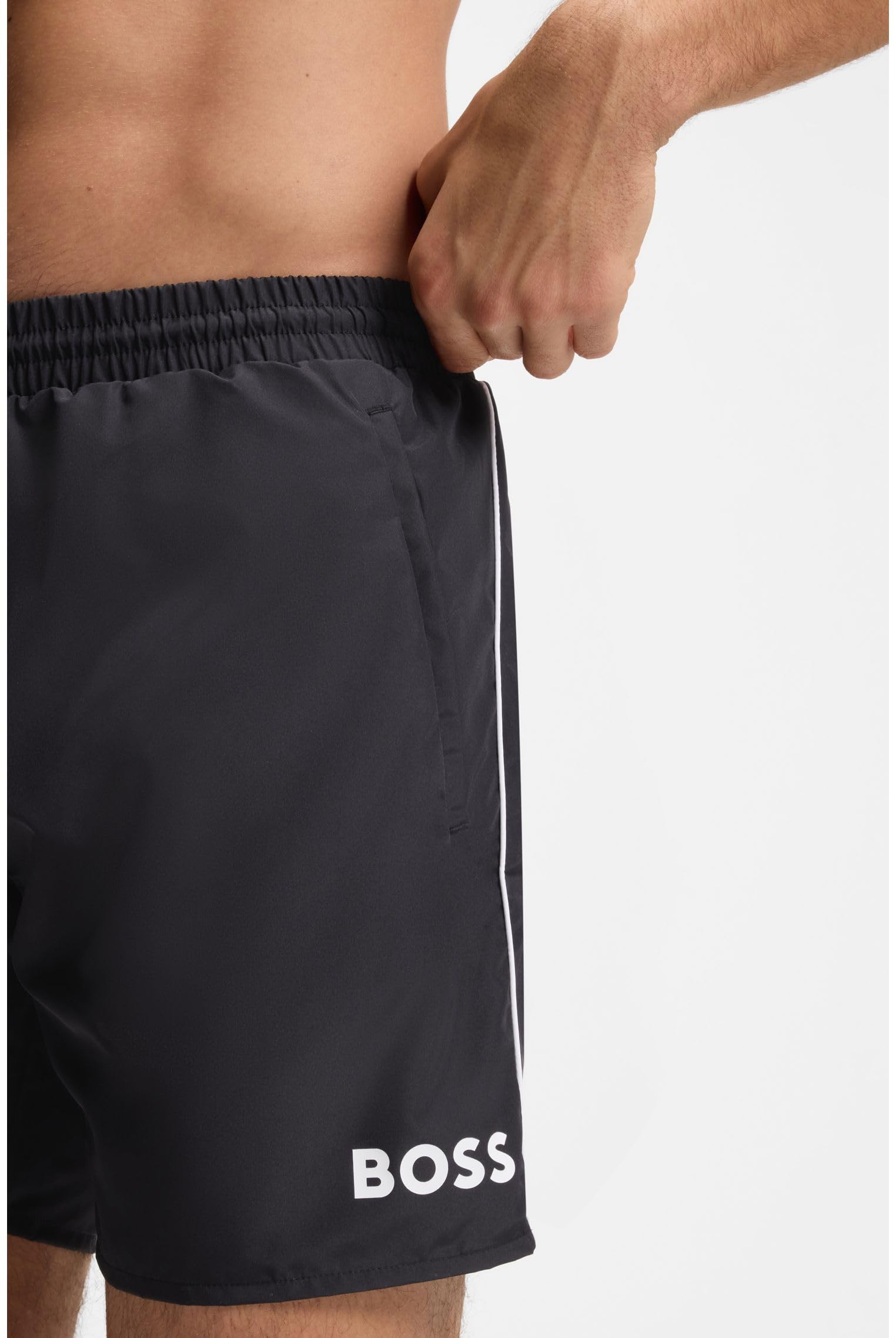 Boss Bañador de Longitud Media Bañadores Ajustados para Hombre Hombre