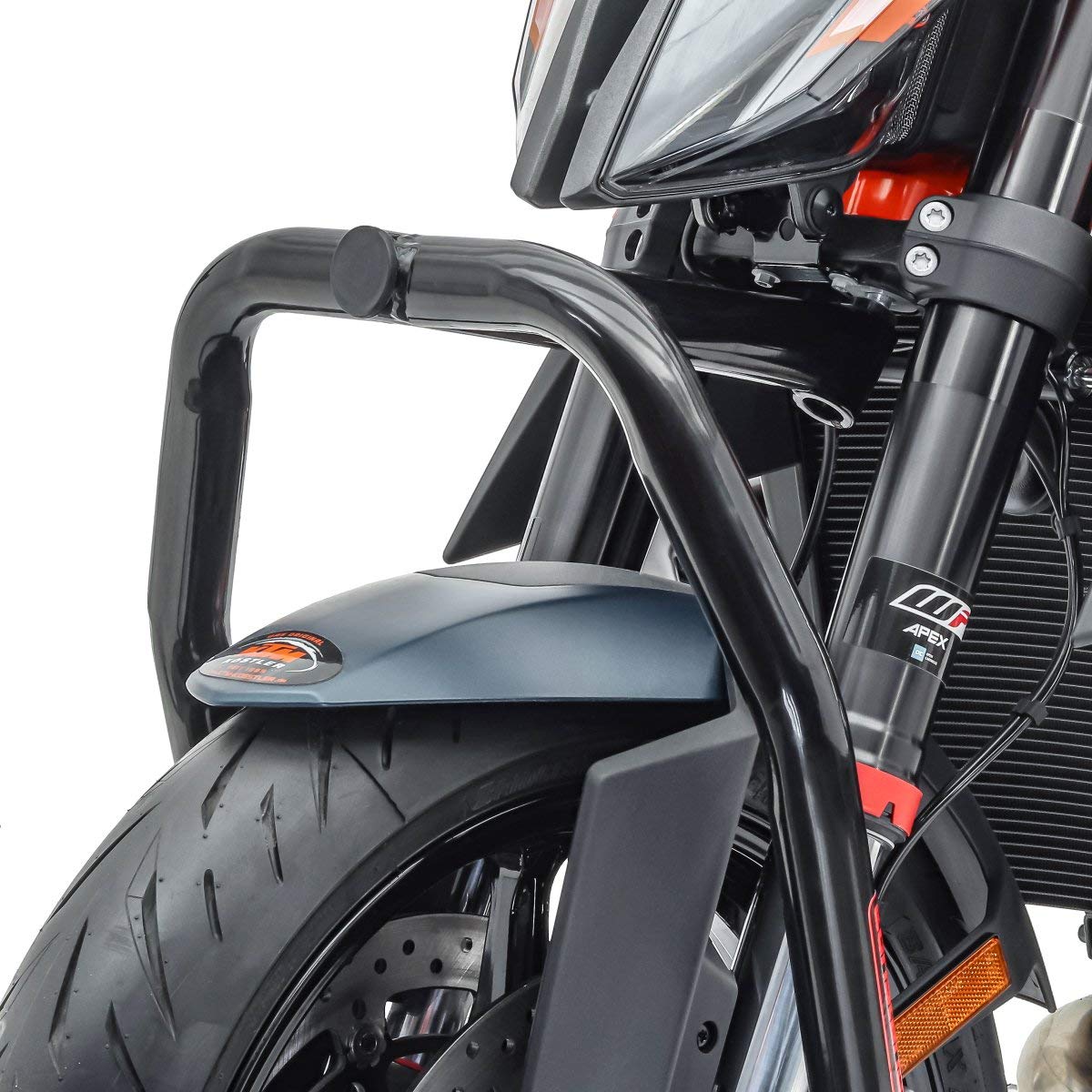 Caballete Moto Delantero a tija V4 Compatible para KTM 790 Duke 18-21 Negro