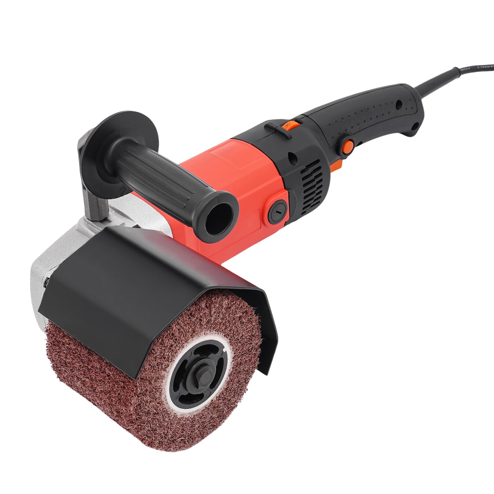 Rasoio per legno, 2200 W, macchina per rasatura elettrica, 3000 giri/min, con 2 ruote, per levigatura, spazzolatura, strutturazione, opacizzazione