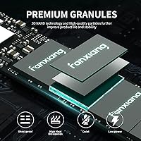 Vista 3 de fanxiang S500 Pro 512GB NVMe SSD M.2 PCIe Gen3x4 2280 Unidad de Estado Sólido Interna, Cache SLC 3D NAND TLC, Hasta 3200MB/s, Compatible con Laptops