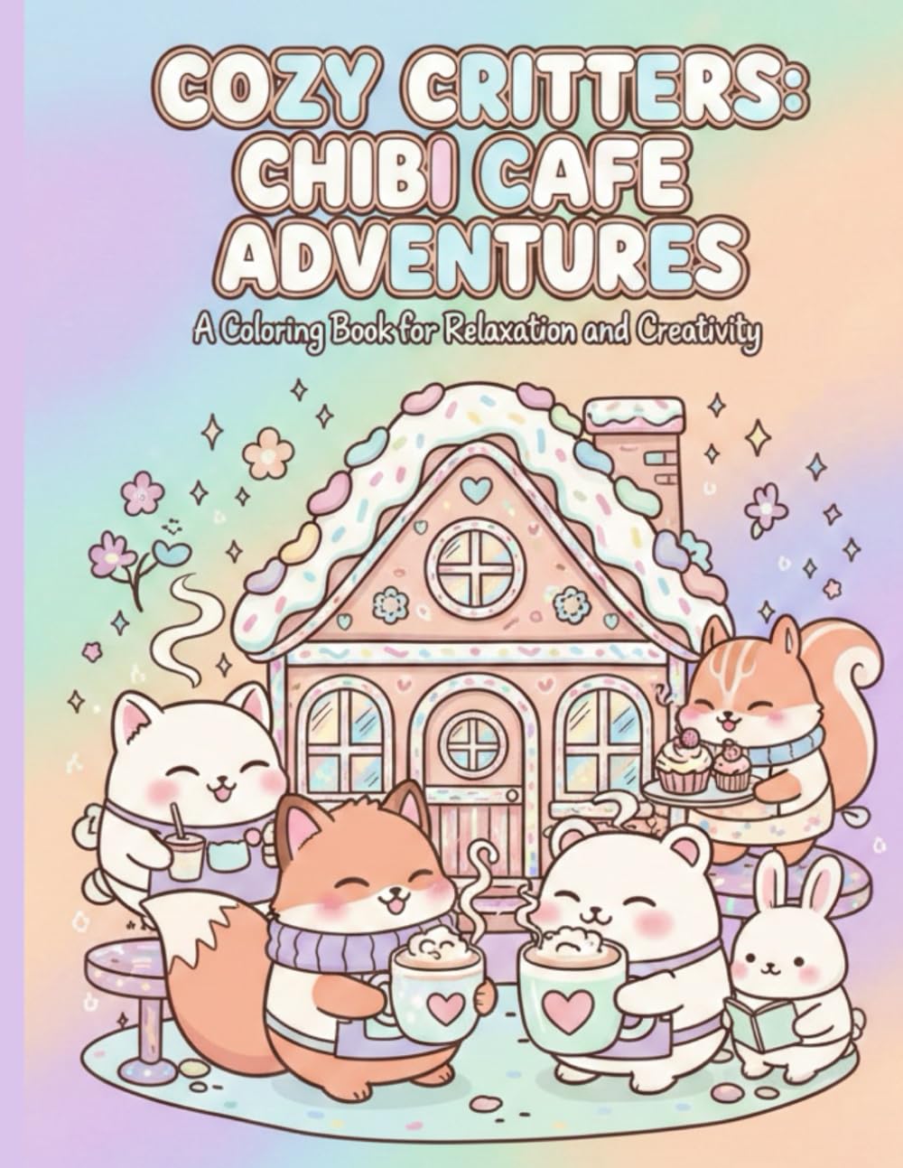 Cozy Critters: Chibi Cafe Adventures (Tiny Tails Cozy Critters Colouring Series)