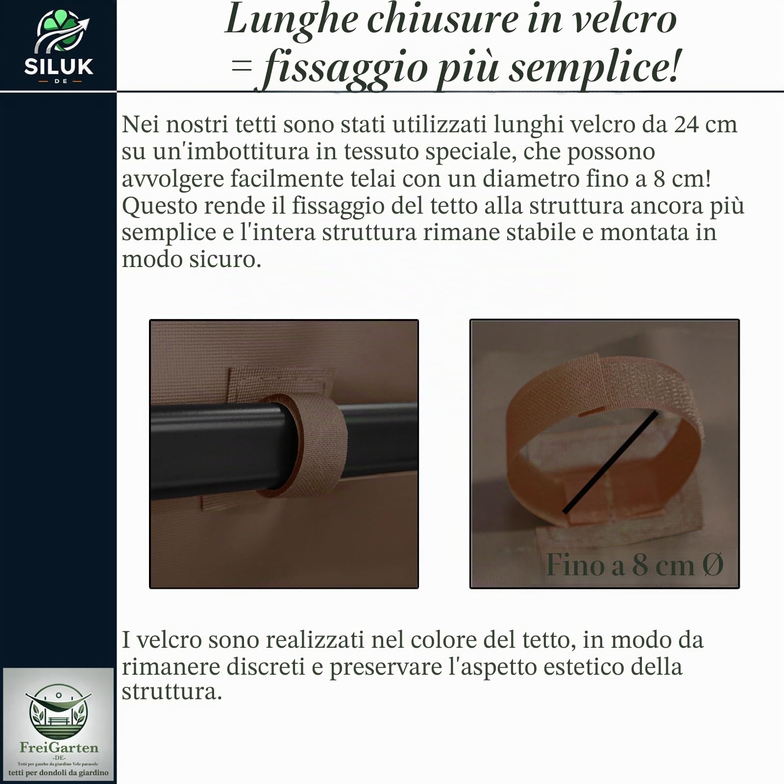 Tetto di ricambio per gazebo barbecue 2,4[m] x 1,5[m] sabbia antico gazebo impermeabile Materiale: PVC Panama Soft 370 g/m² extra forte modello 11 (marrone)