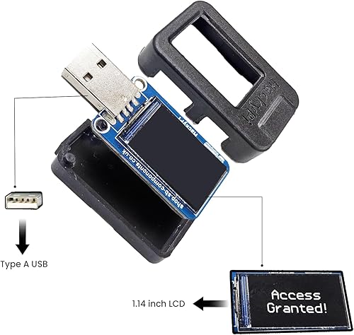 Miniatura 7 de HackyPi - Última herramienta de hackeo USB DIY para profesionales de la seguridad y hackers éticos, Hacking programable DIY USB para fines educativos