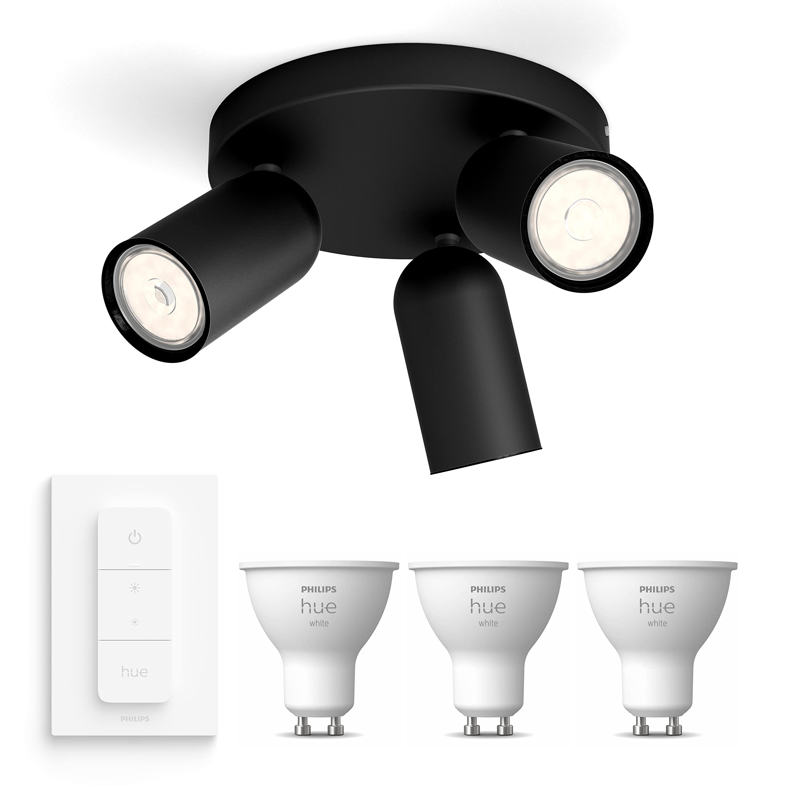 WiZ Globus Filament 2er Pack - Smart LED Beleuchtung - Warm- bis Kühlweiß Licht - E27 - 50W - 125 mm - Gold - WLAN - inkl. Fernbedienung