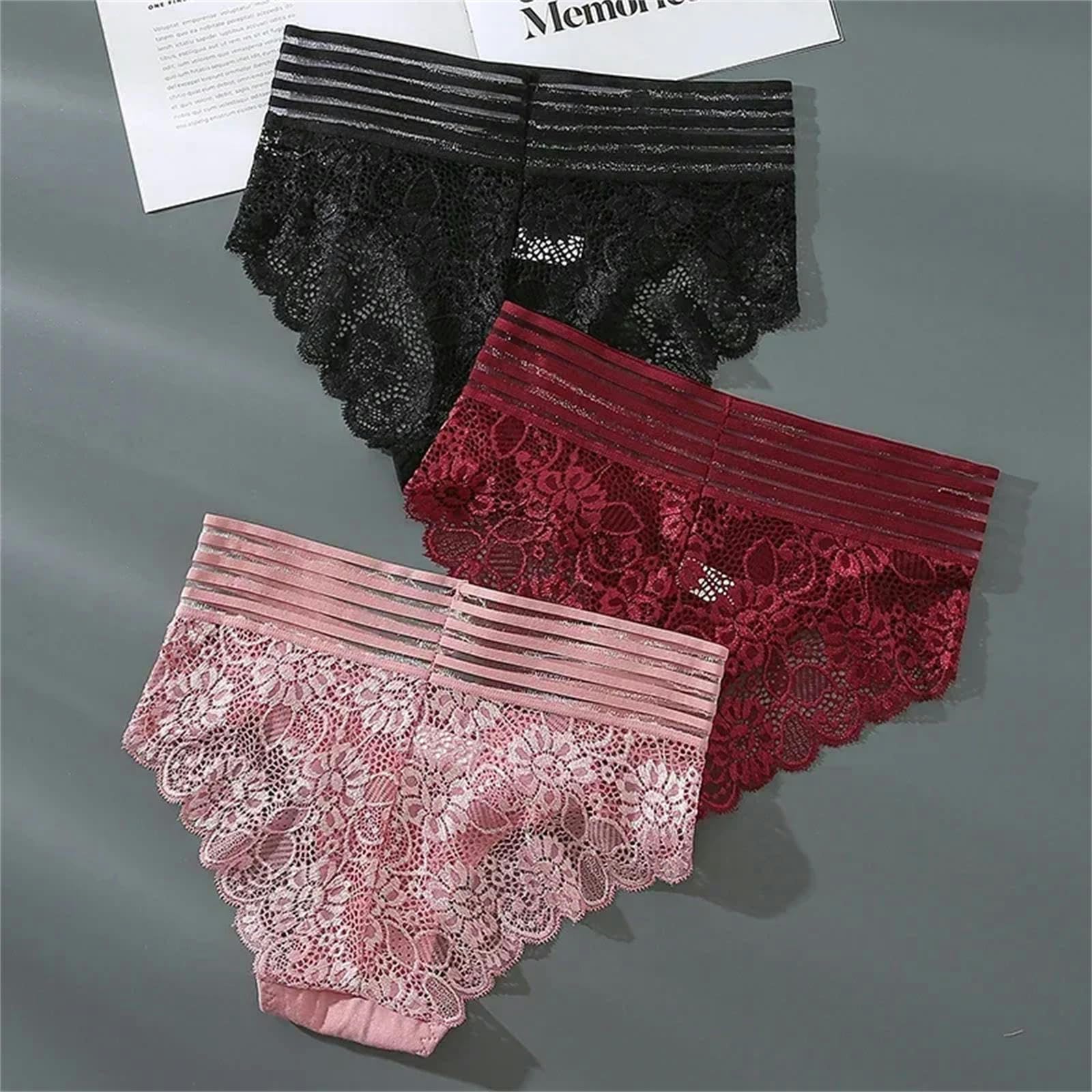 Bragas Mujer Ropa Interior Femenina De Talla Extra, Ropa Interior De Encaje, Ropa Interior