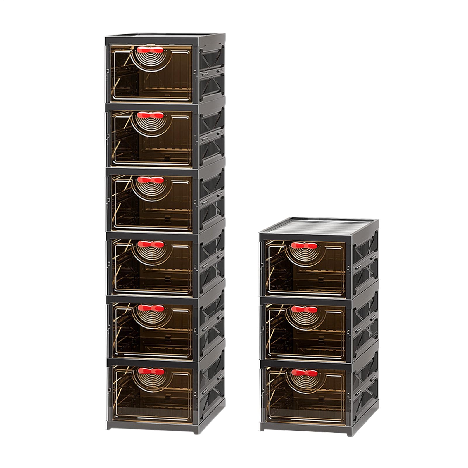 Boîte de rangement pliante à chaussures compacte pour libérer les sols encombrés