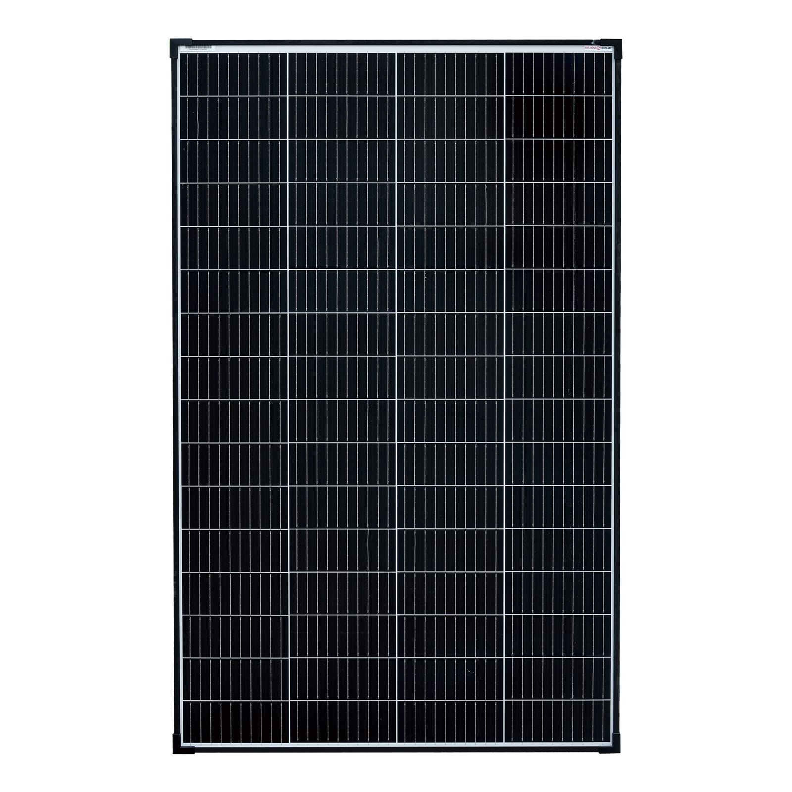 enjoy solar® 210W 36V Monokristallines Solarmodul, 182mm Solarzellen 10 Busbars Solarpanel ideal für Wohnmobil, Balkonanlage, Gartenhäuse, Boot (für 24V PV-System)