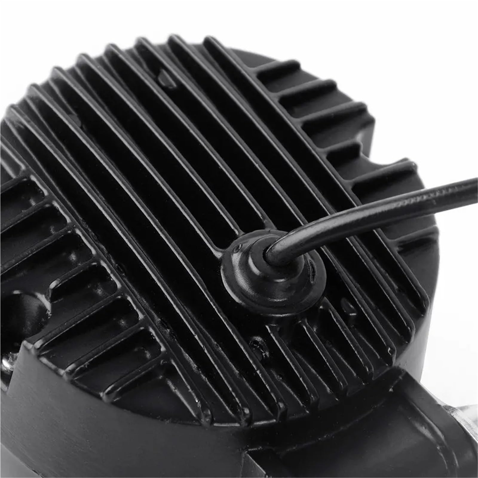 Światła drogowe Okrągła lampka LED w kształcie anioła | 2 szt. 12V-80V wodoodporne przenośne reflektory motocyklowe ciężarówka terenowa(2x white and white)