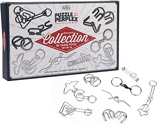 Comprar Professor PUZZLE Perplex-Juego de 10 Rompecabezas, Metal con Varios Niveles de dificultad, tamaño Compacto (PP9545)