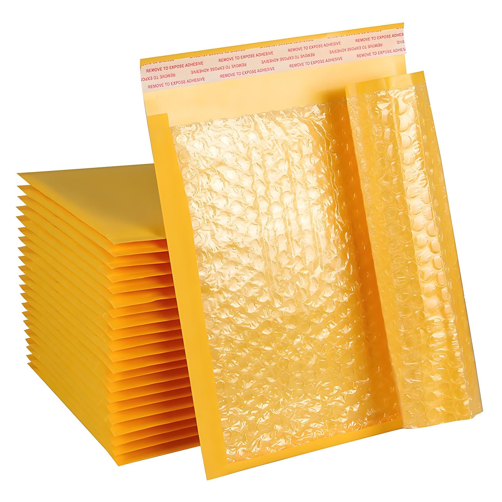 Bubble Mailers 20 x 28 cm, 10 szt., wyściełane koperty bąbelkowe, samouszczelniające się koperty papierowe do pakowania, samouszczelniające się koperty pocztowe