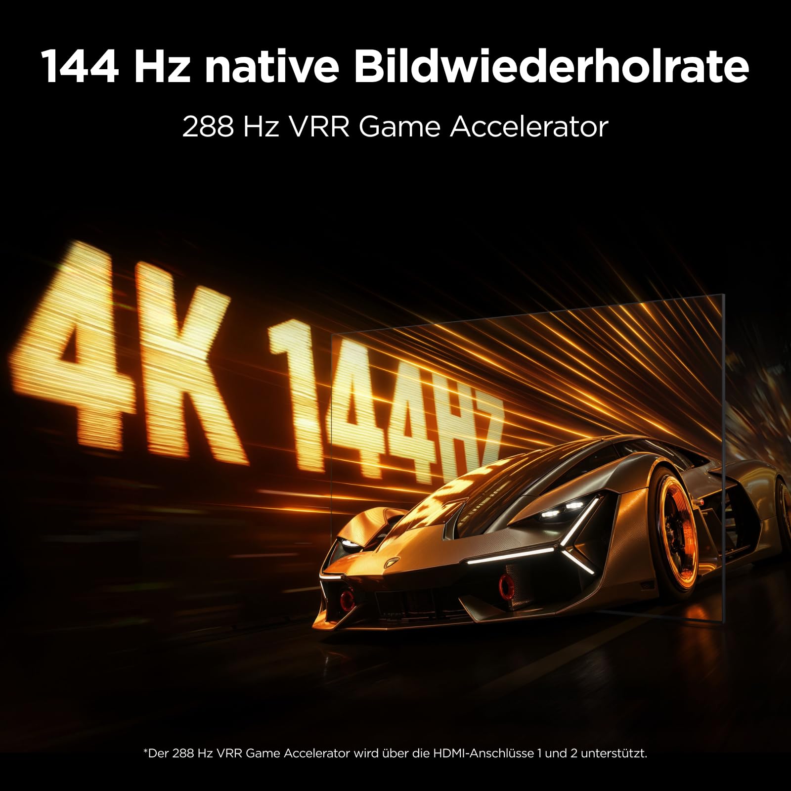 TCL 65Q7D PRO 65 Zoll 4K SQD-Mini LED TV, 100% BT.2020, 646 Local Dimming Zonen, 2.000 Nits HDR, Antireflexion, 144 Hz, Dolby Vision IQ & Dolby Atmos, Google TV