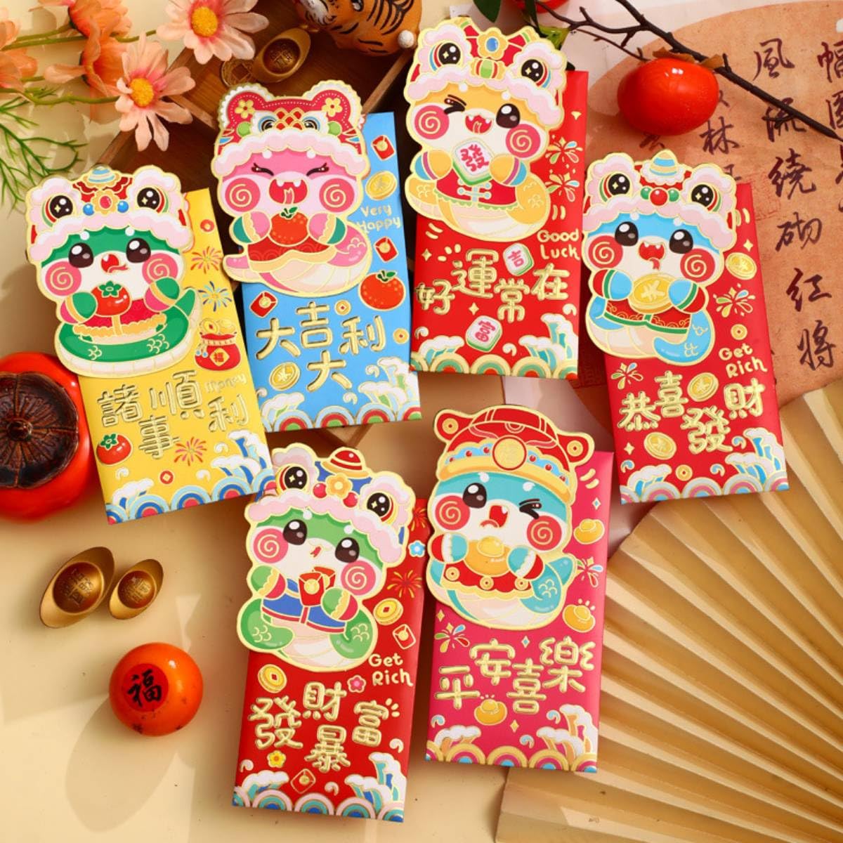 BKPP RED ENVELOPE グッズ Amazon.com : Megoogo 24Pcs Chinese