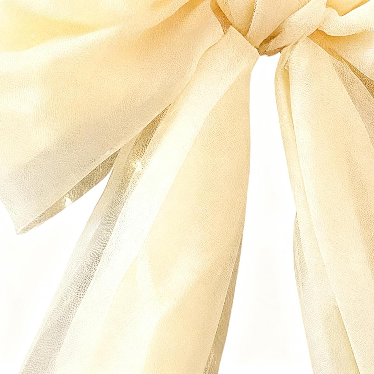 Christmas Tree Bow Topper, Tulle Large Ribbon Decoration for Outdoor Farmhouse, Indoor Home, Wall, Kitchen, Crafts, Holiday Décor for Women & Men