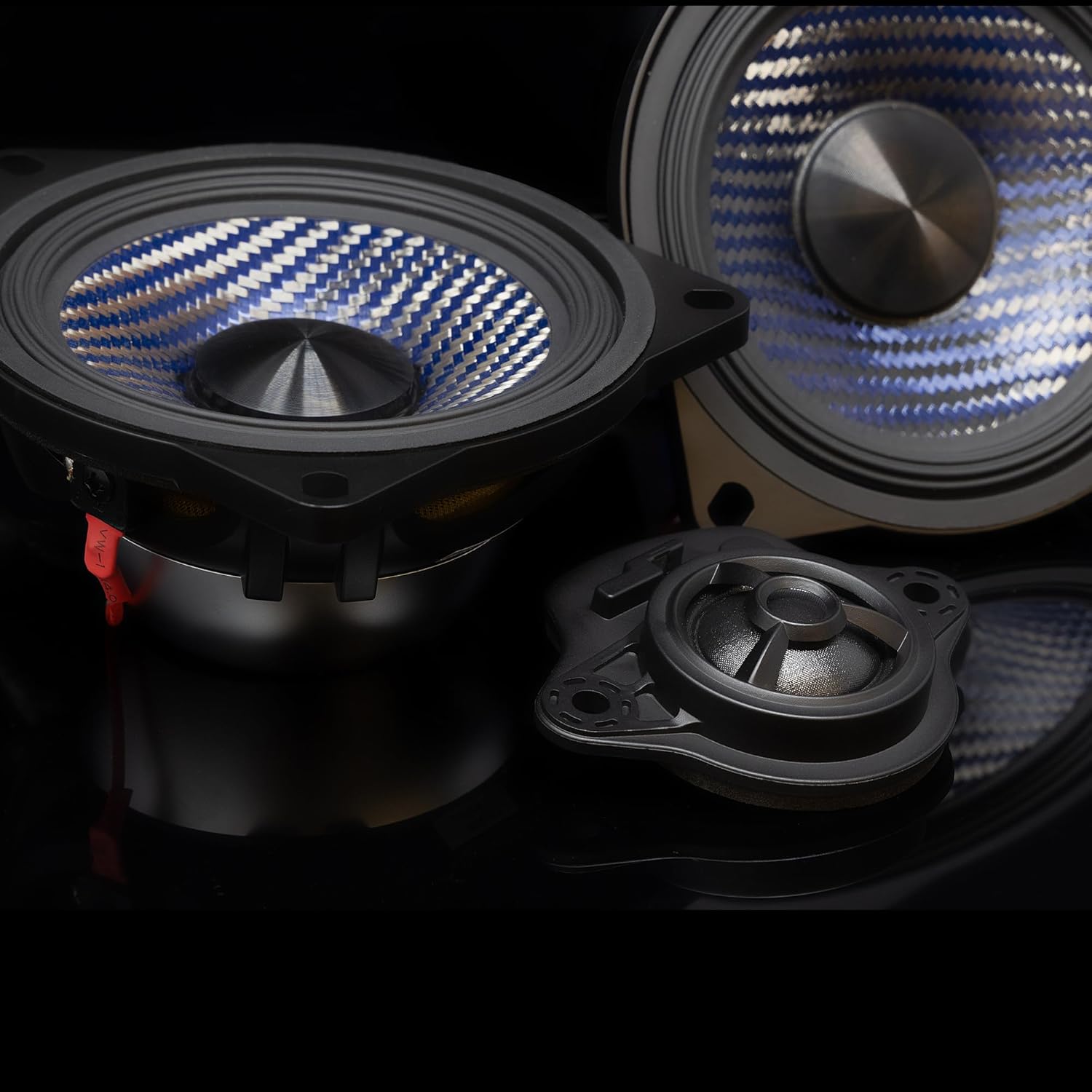 Alpine Tesla Audio Upgrade, Model Y Speaker Bundle (EV-65C-T, EV-40M-T, (2) EV-40MR-T)