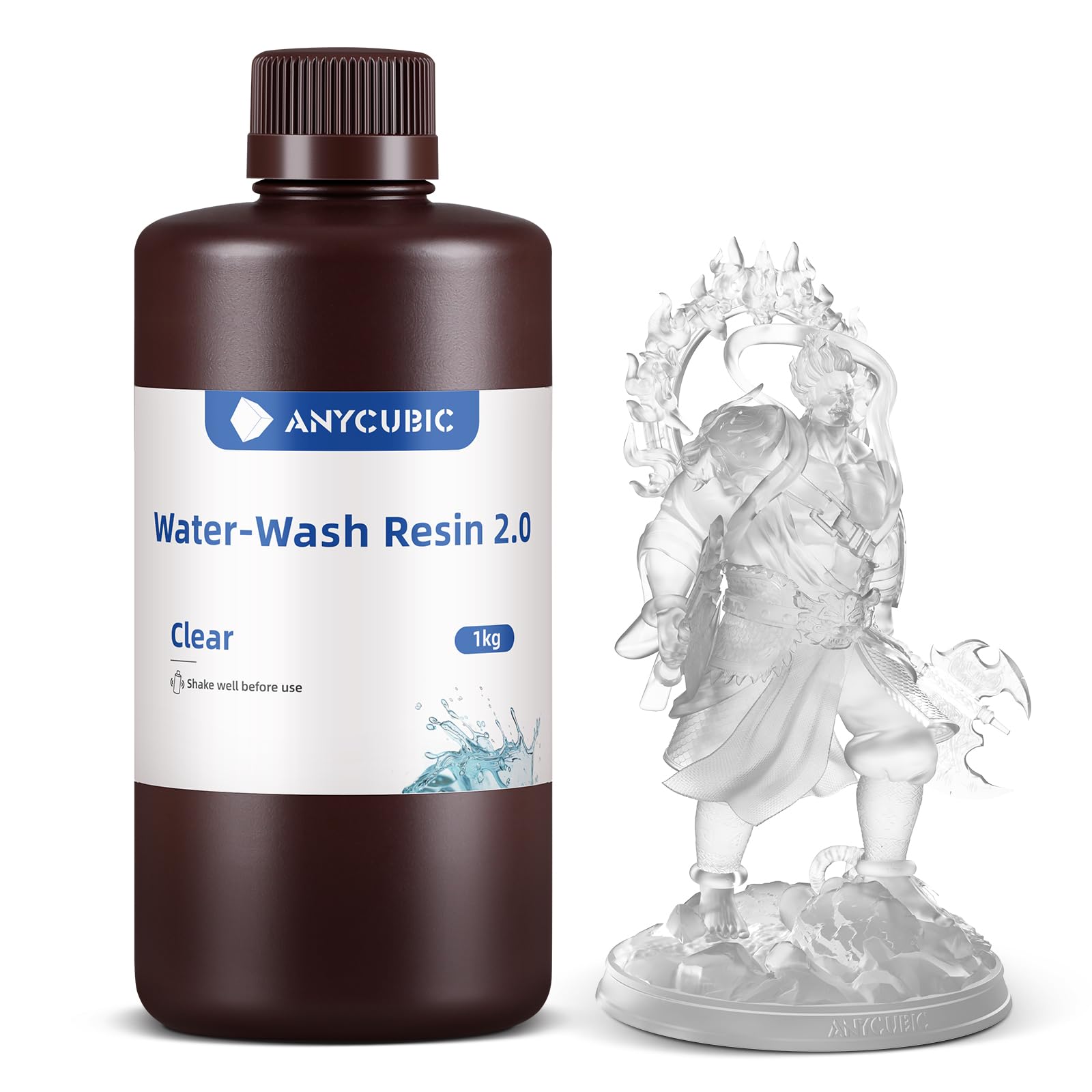 Amazon.co.jp: ANYCUBIC 光造形 3Dプリンター用 水洗いレジン