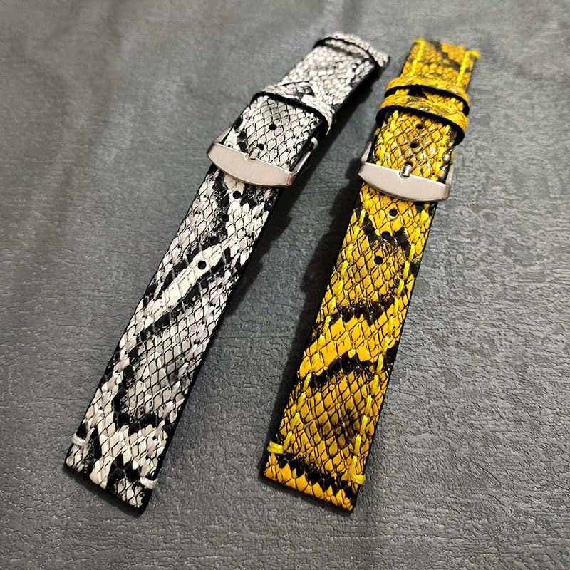 Image of Moran Quick Release Leather Watch Band 18mm 19mm 20mm 21mm 22mm 23mm 24mm Quick Release Calfskin Watch Strap for Men and Women