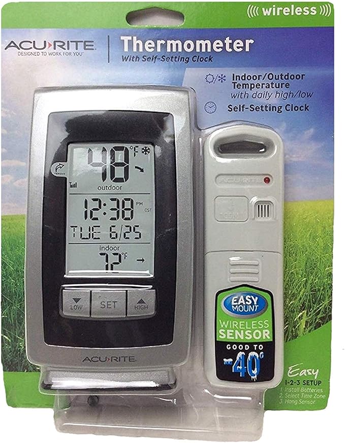 Acurite Digital Indoor / Outdoor Wireless Thermometer