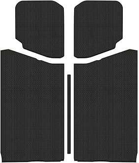 Design Engineering 50188 Black Boom Mat Sound Deadening Headliner Compatible with 2-Door Jeep Wrangler JL (2018-up)