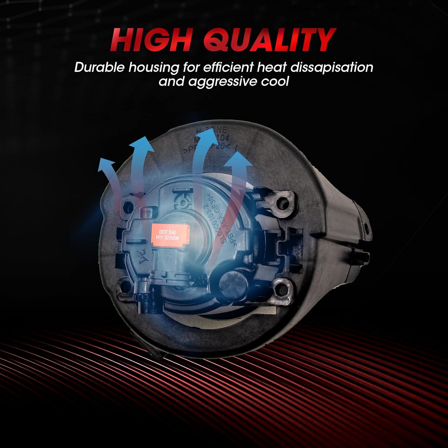 Fog Lights Assembly Compatible With Nissan Frontier(w/Painted Bumper) 2005-2009 /Nissan Pathfinder(w/Painted Bumper) 2005-2012 Included Switch And Wiring Kit(Clear Lens)