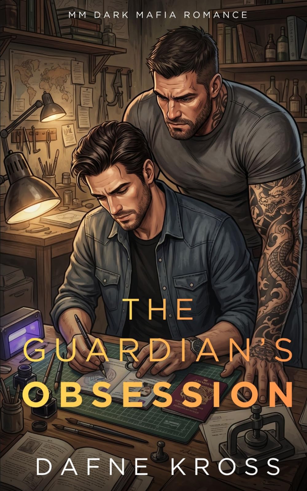 The Guardian's Obsession: MM Dark Mafia Romance (The Gilded Cage)