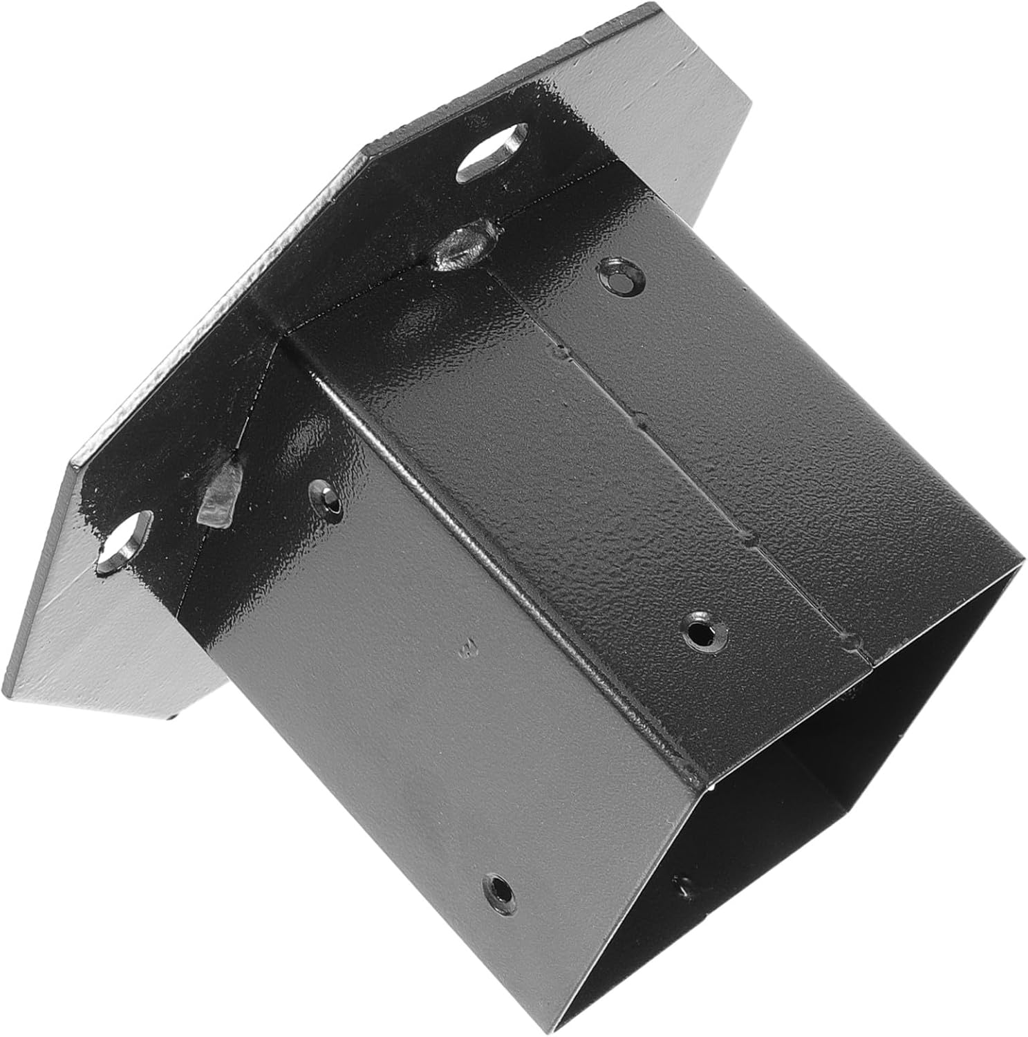 Vaguelly Post Base Protector for Wooden Mailbox Railing Support Bracket Smooth Edges for Decks and Fences Sturdy and Easy to Install Mailbox Post Base